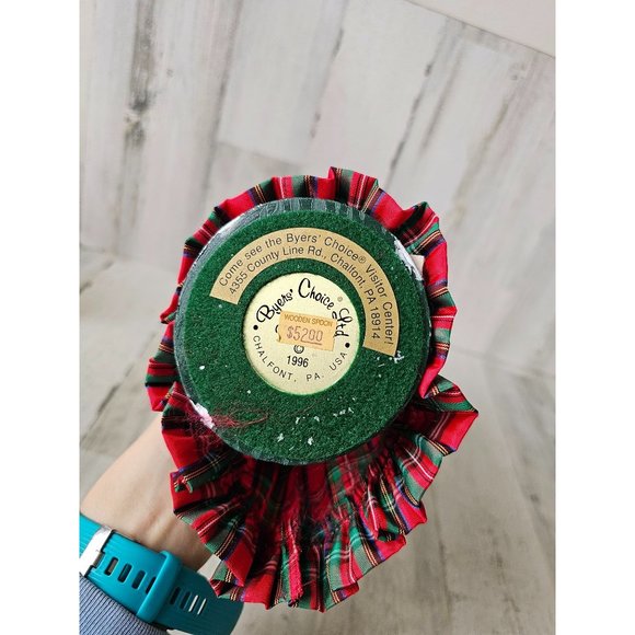 Byers choice 1996 caroler bird Cardinal feather boa Victorian lady - Picture 9 of 9